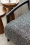 Atelier Del Sofa Luma - Silla Alada Negro y Blanco